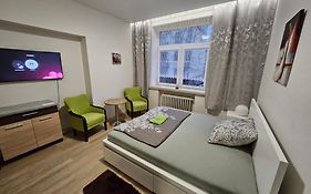 Kauno Apartamentai King Size Bed